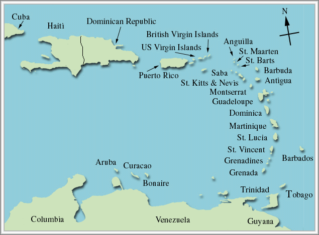 netherlands antilles caribbean islands